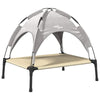 Koiran Peti 63 x 49,5 x 60 cm Teräs Harmaa hopea