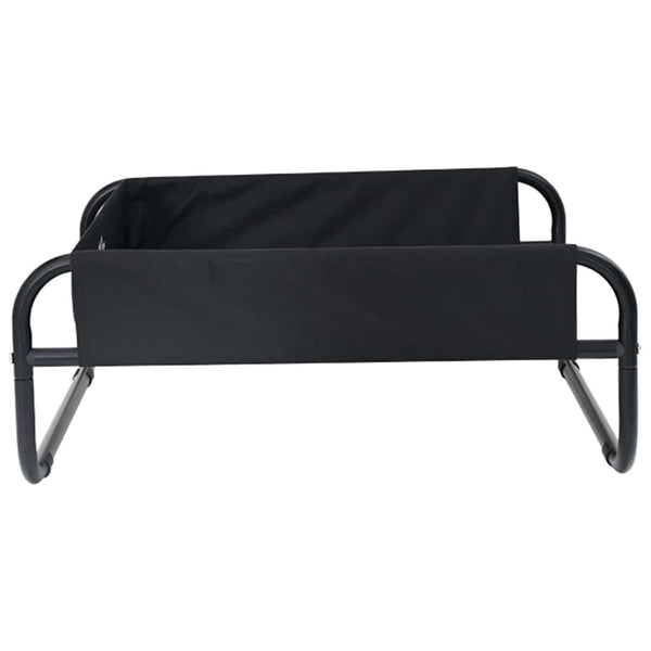 Koiran Peti Musta 75 x 75 x 30 cm Teräs