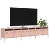 TV-taso pinkki 202x39x43,5 cm kylmävalssattu teräs