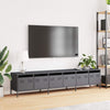 TV Kaappi Antrasiitti 202x39x43,5 cm Kylmävalssattu teräs