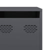 TV Kaappi Antrasiitti 202x39x43,5 cm Kylmävalssattu teräs