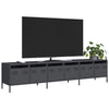 TV Kaappi Antrasiitti 202x39x43,5 cm Kylmävalssattu teräs