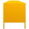 TV Kaappi Sinapinkeltainen 202x39x43,5 cm Kylmävalssattu teräs