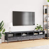 TV Kaappi Antrasiitti 202x39x43,5 cm Kylmävalssattu teräs