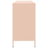 Senkki pinkki 135x39x73,5 cm kylmävalssattu teräs