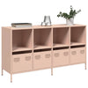 Senkki pinkki 135x39x73,5 cm kylmävalssattu teräs