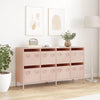 Senkki pinkki 135x39x73,5 cm kylmävalssattu teräs