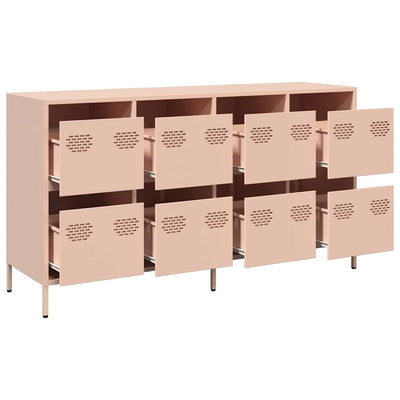 Senkki pinkki 135x39x73,5 cm kylmävalssattu teräs