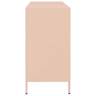 Senkki pinkki 135x39x73,5 cm kylmävalssattu teräs
