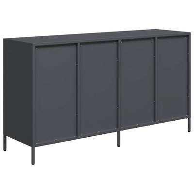 senkki antrasiitti 135x39x73,5 cm kylmävalssattu teräs