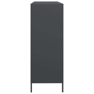 senkki antrasiitti 135x39x103,5 cm kylmävalssattu teräs