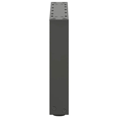 Sohvapöydän jalat U-muotoiset 2 kpl Antrasiitti 40x(30-31) cm