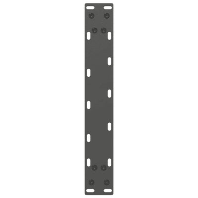 Sohvapöydän jalat U-muotoiset 2 kpl Antrasiitti 40x(30-31) cm