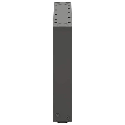 sohvapöydän jalat U-muotoiset 2 kpl Antrasiitti 50x(30-31) cm