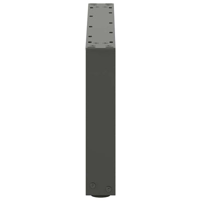 Sohvapöydän jalat U-muotoiset 2 kpl Antrasiitti 60x(30-31) cm