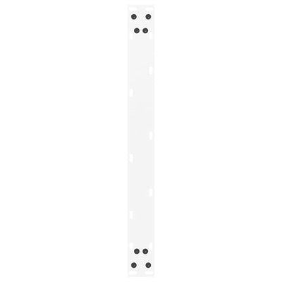 Valkoinen sohvapöydän jalat u-muotoiset Mihhai 70x(30-31)cm (2 kpl)