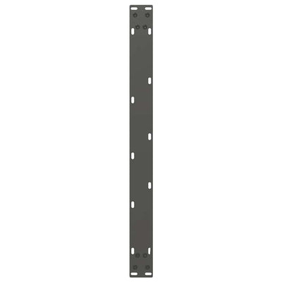 Sohvapöydän jalat U-muotoiset 2 kpl antrasiitti 50x(42-43) cm