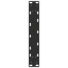 konsolipöydän jalat U-muotoiset 2 kpl Musta 28x(72-73) cm