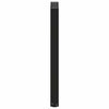 konsolipöydän jalat U-muotoiset 2 kpl Musta 38x(72-73) cm
