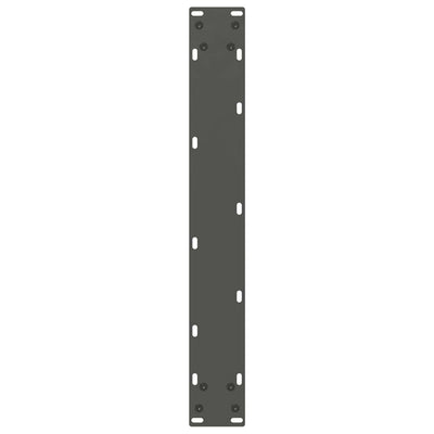ruokapöydän jalat U-muotoiset 2 kpl antrasiittia 60x(72-73) cm