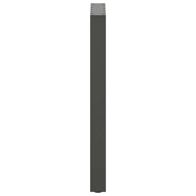 Baaripöydän jalat U-muotoiset 2 kpl 40x(90-91) cm teräs