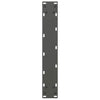 Baaripöydän jalat U-muotoiset 2 kpl 50x(90-91) cm teräs