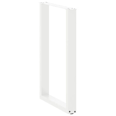 Baaripöydän jalat U-muotoiset 2 kpl 60x(90-91) cm teräs