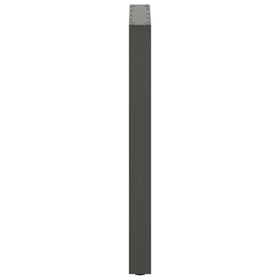 Baaripöydän jalat U-muotoiset 2 kpl 60x(90-91) cm teräs