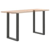 Baaripöydän jalat U-muotoiset 2 kpl 60x(90-91) cm teräs