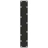Baaripöydän jalat U-muotoiset 2 kpl musta 40x(100-101) cm teräs