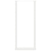 Baaripöydän jalat U-muotoiset 2 kpl 40x(110-111) cm teräs