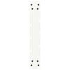 Baaripöydän jalat U-muotoiset 2 kpl 40x(110-111) cm teräs