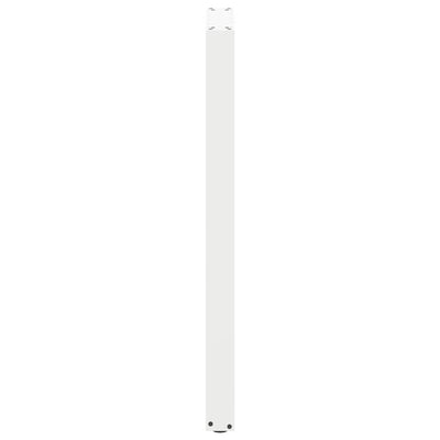Baaripöydän jalat U-muotoiset 2 kpl 50x(110-111) cm teräs