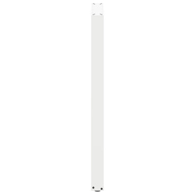 Baaripöydän jalat T-muotoiset 2 kpl 60x(110-111) cm teräs