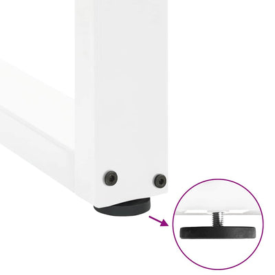 Baaripöydän jalat T-muotoiset 2 kpl 60x(110-111) cm teräs