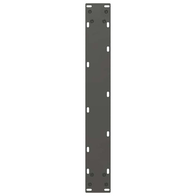 Baaripöydän jalat U-muotoiset 2 kpl 60x(110-111) cm teräs