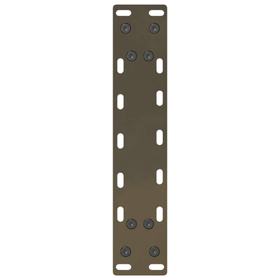 Sohvapöydän jalat luonnonteräs 2 kpl 40x(30-31) cm teräs