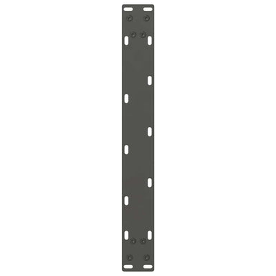 Sohvapöydän jalat antrasiitti 2 kpl 50x(30-31) cm teräs