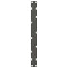 Sohvapöydän jalat antrasiitti 2 kpl 60x(30-31) cm teräs