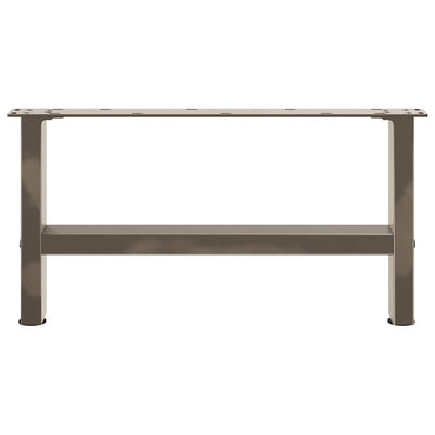 Sohvapöydän jalat luonnonteräs 2 kpl 70x(30-31) cm teräs