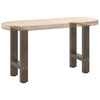 Sohvapöydän jalat, luonnonvärinen teräs, 2 kpl, 28 x (42-43) cm, teräs