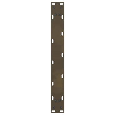 Sohvapöydän jalat luonnonteräs 2 kpl 50x(42-43) cm teräs