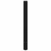konsolipöydän jalat 2 kpl musta 28x(72-73) cm teräs