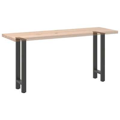 konsolipöydän jalat 2 kpl antrasiitti 38x(72-73) cm teräs
