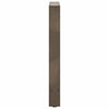 Ruokapöydän jalat, luonnonvärinen teräs, 2 kpl, 50 x (72-73) cm, teräs