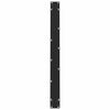 Ruokapöydän jalat mustat 2 kpl 90x(72-73) cm teräs