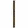 Ruokapöydän jalat, luonnonvärinen teräs, 2 kpl, 100 x (72-73) cm, teräs
