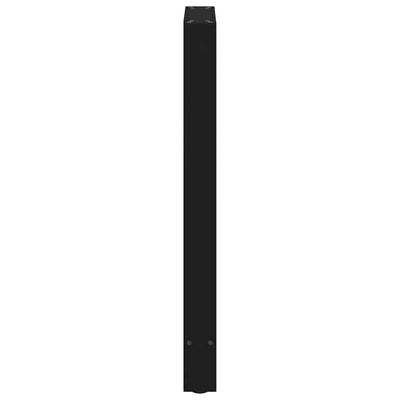 Baaripöydän jalat 2 kpl musta 40x(90-91) cm teräs