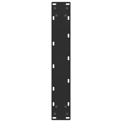 Baaripöydän jalat 2 kpl musta 40x(90-91) cm teräs
