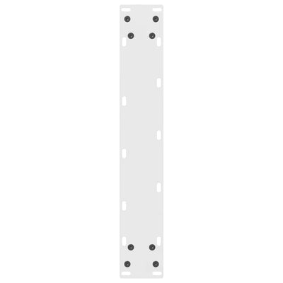 Baaripöydän jalat 2 kpl valkoiset 40x(90-91) cm teräs